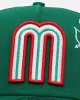 New Era Mexico National Baseball Team 'Cherub Official Team Color' 9FORTY A-Frame Snapback Green sold by Culture Kings