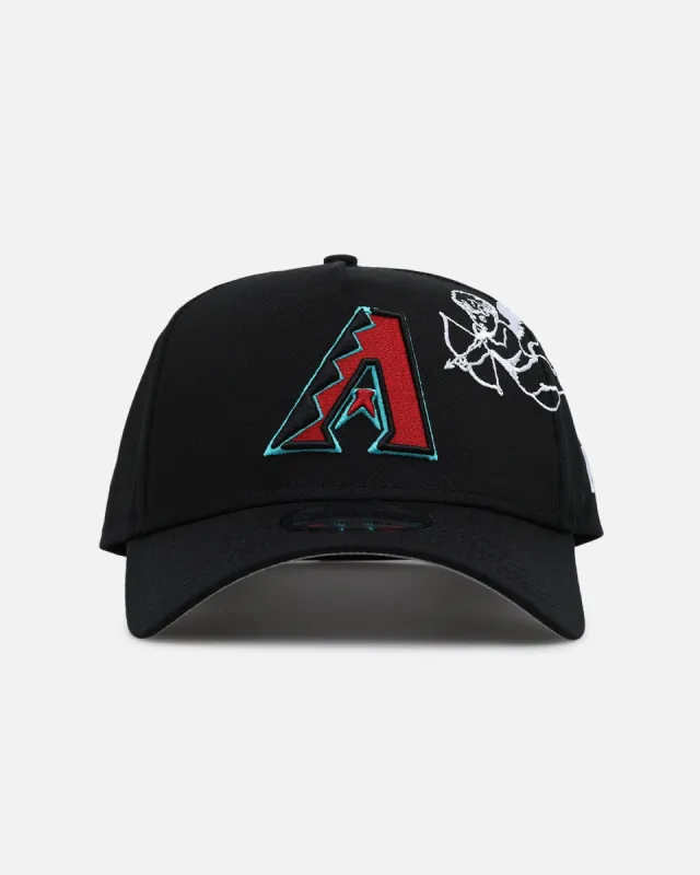 New Era Arizona Diamondbacks 'Cherub Official Team Color' 9FORTY A-Frame Snapback Black sold by Culture Kings
