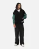 Carre Floral Full Zip Hoodie Black/Green sold by Culture Kings