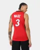 Mitchell & Ness Miami Heat Dwyane Wade #3 '05-'06 Road Jersey Red sold by Culture Kings