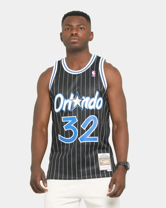 Mitchell & Ness Orlando Magic Shaquille O'Neal '94-'95 #32 Alternate Swingman Jersey Black/White sold by Culture Kings