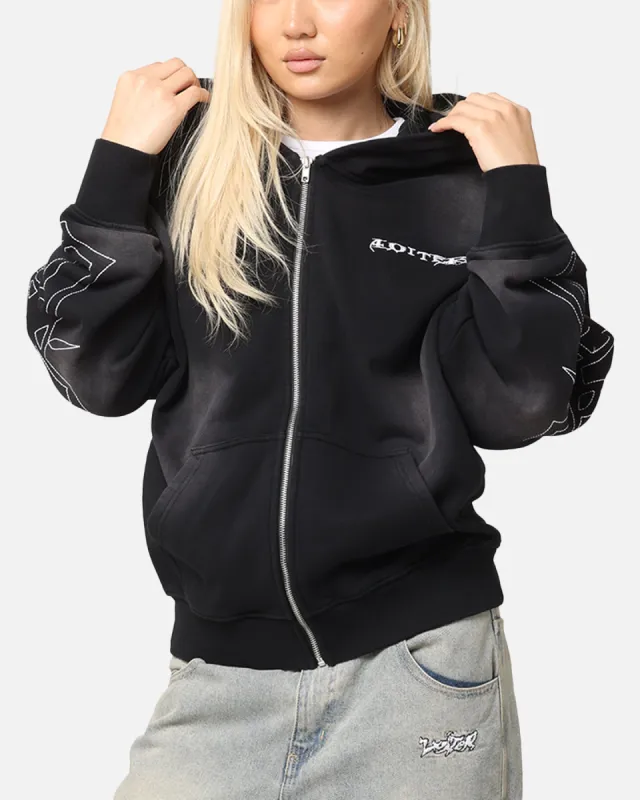 Loiter Atmosphere Full Zip Hoodie Vintage Black sold by Culture Kings