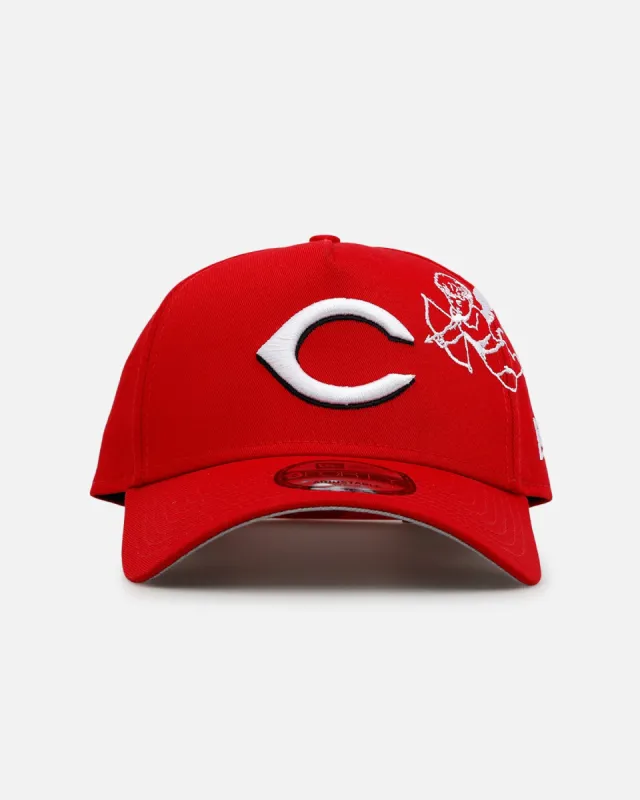 New Era Cincinnati Reds 'Cherub Official Team Color' 9FORTY A-Frame Snapback Red sold by Culture Kings
