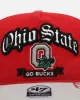 47 Brand Ohio State Buckeyes 'NCAA Trophy Case' Premium Hitch Snapback Red sold by Culture Kings