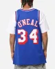 Mitchell & Ness Los Angeles Lakers Shaquille O'Neal #34 'Flags Collection' Jersey Blue sold by Culture Kings