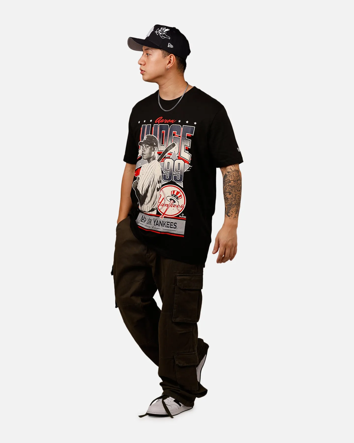 New Era New York Yankees Aaron Judge T-Shirt Black sold by Culture Kings product image thumbnail 3