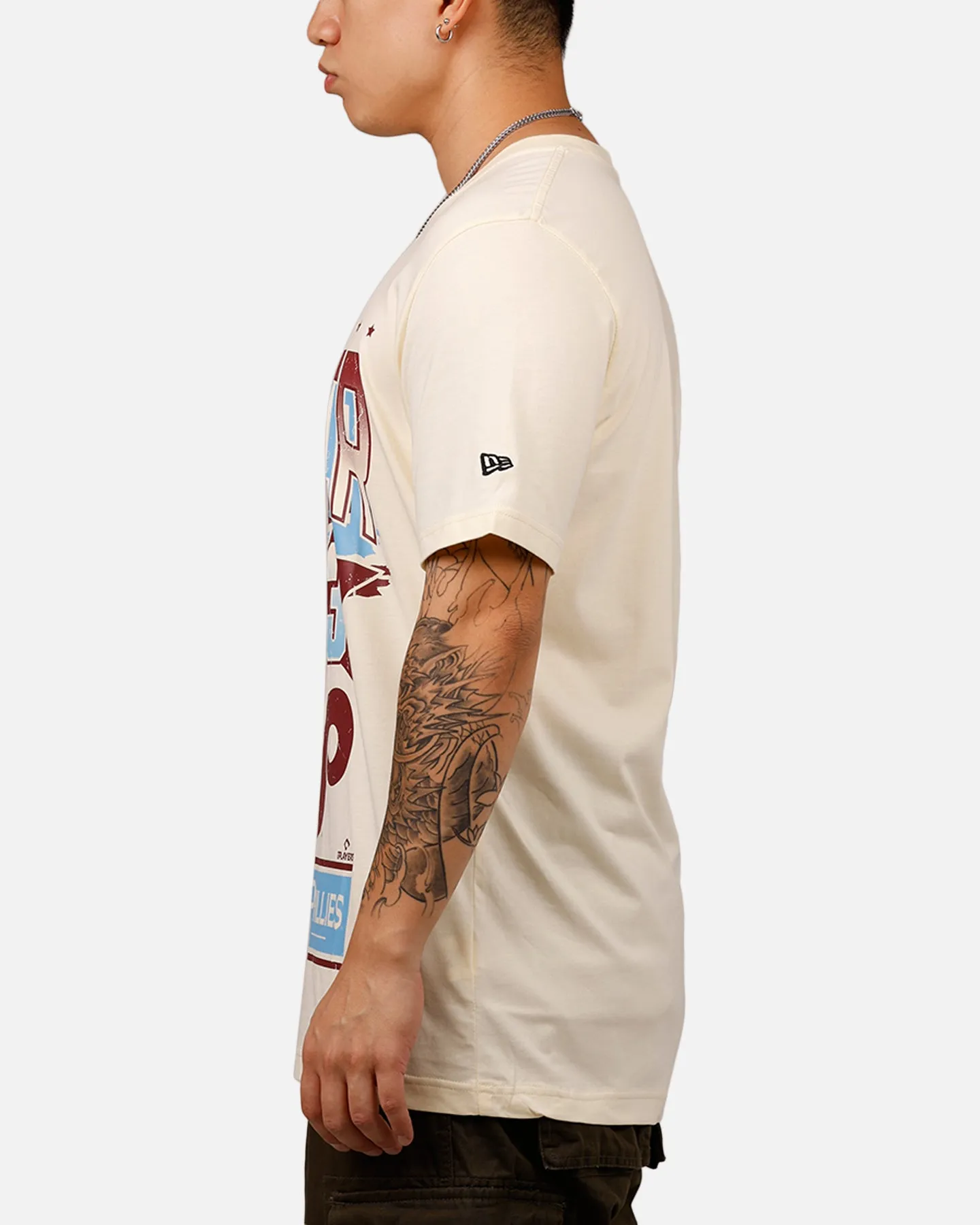 New Era Philadelphia Phillies Bryce Harper T-Shirt Off White sold by Culture Kings product image thumbnail 5