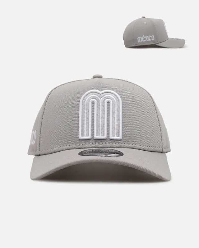 New Era Mexico National Baseball Team 'Mexico Polychromatic' 9FORTY A-Frame Snapback Gray sold by Culture Kings