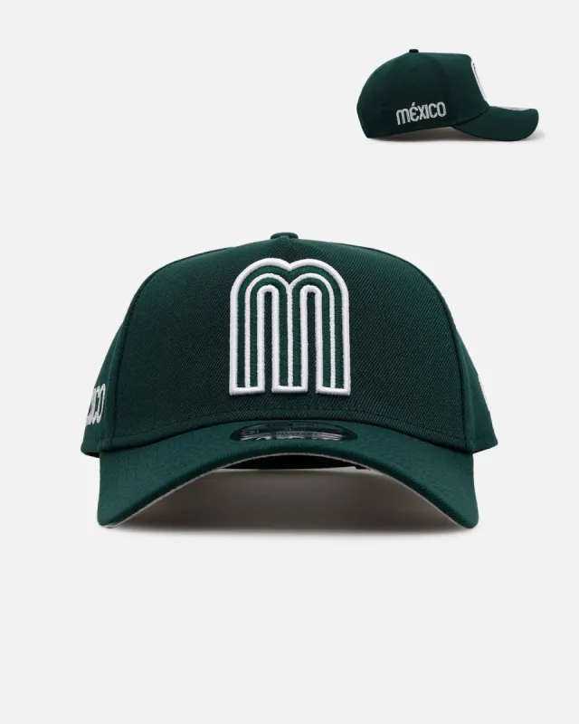 New Era Mexico National Baseball Team 'Mexico Polychromatic' 9FORTY A-Frame Snapback Dark Green sold by Culture Kings