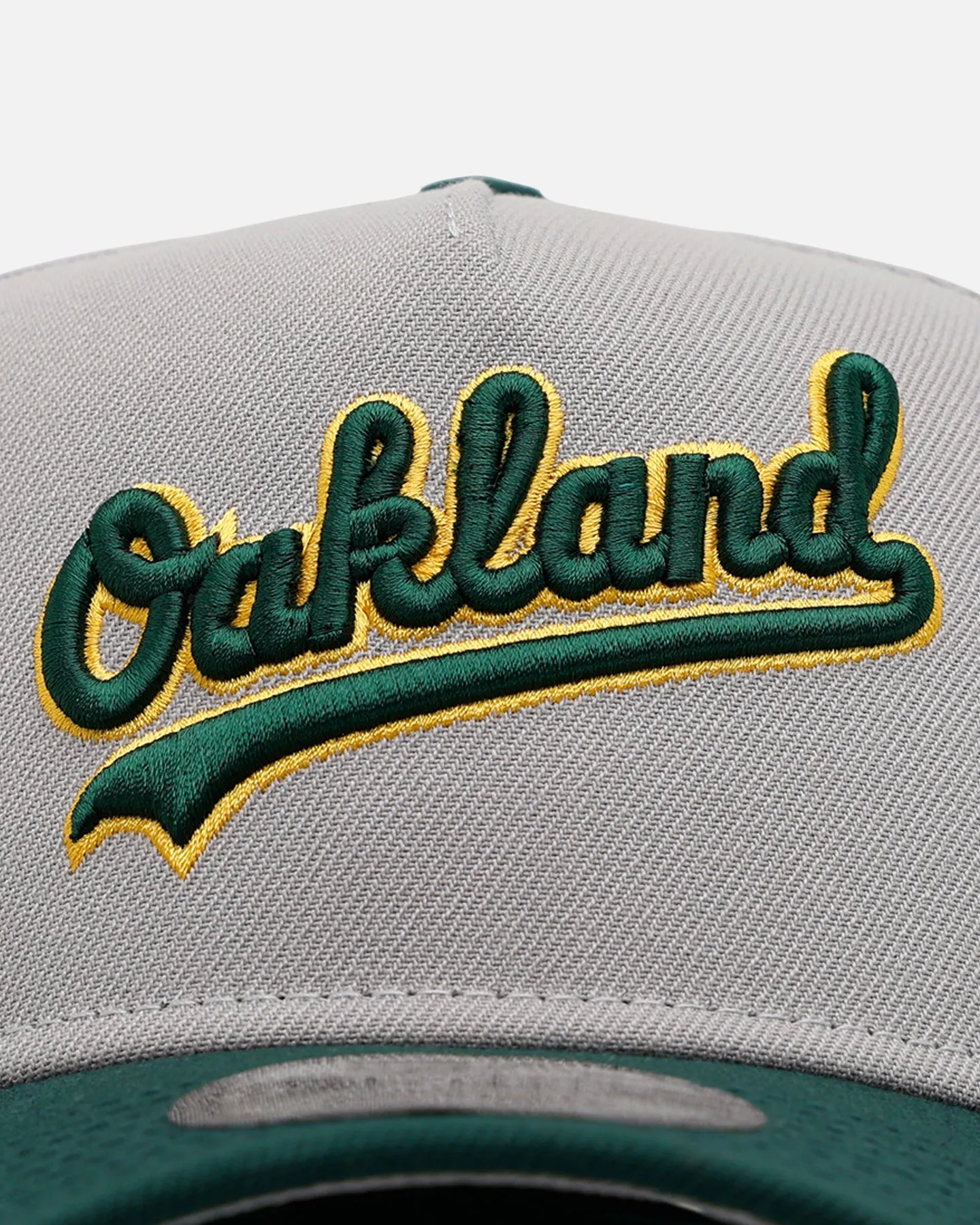 New Era Oakland Athletics 'Away Greys' 9FORTY A-Frame Snapback Grey sold by Culture Kings product image thumbnail 5