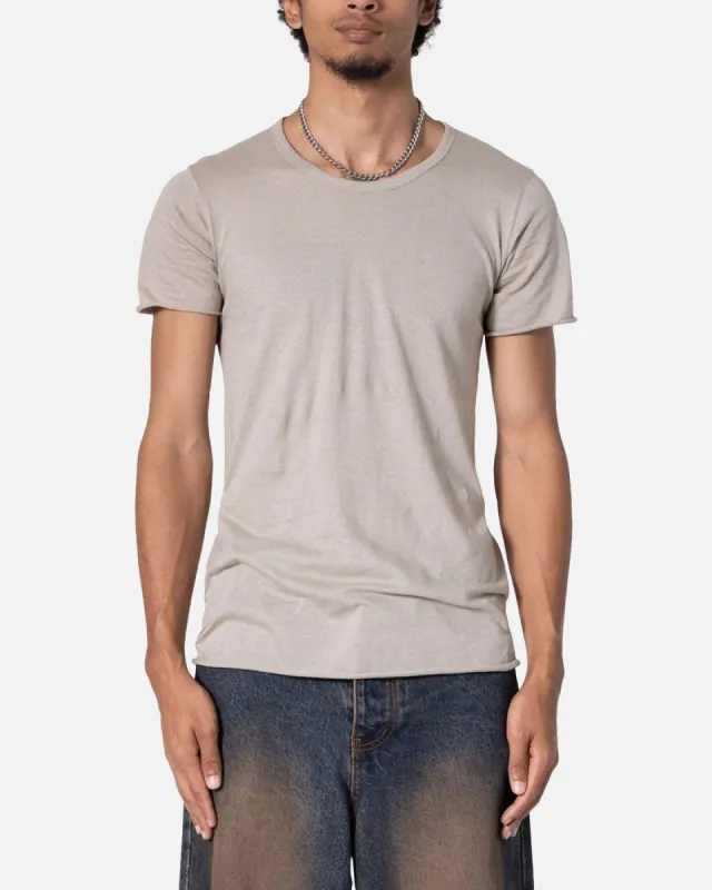 MNML Sheer Knit Bias Cut T-Shirt Bone sold by Culture Kings