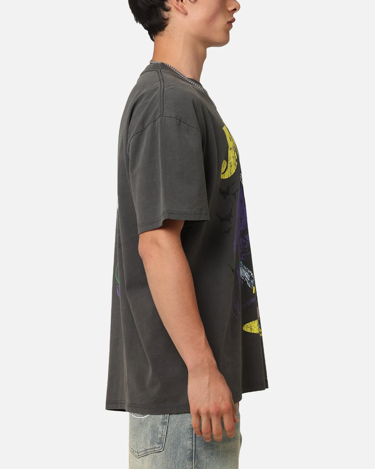 American Thrift X DC Batman The Joker Harley Hoax Heavyweight T-Shirt Black Wash sold by Culture Kings product image thumbnail 5