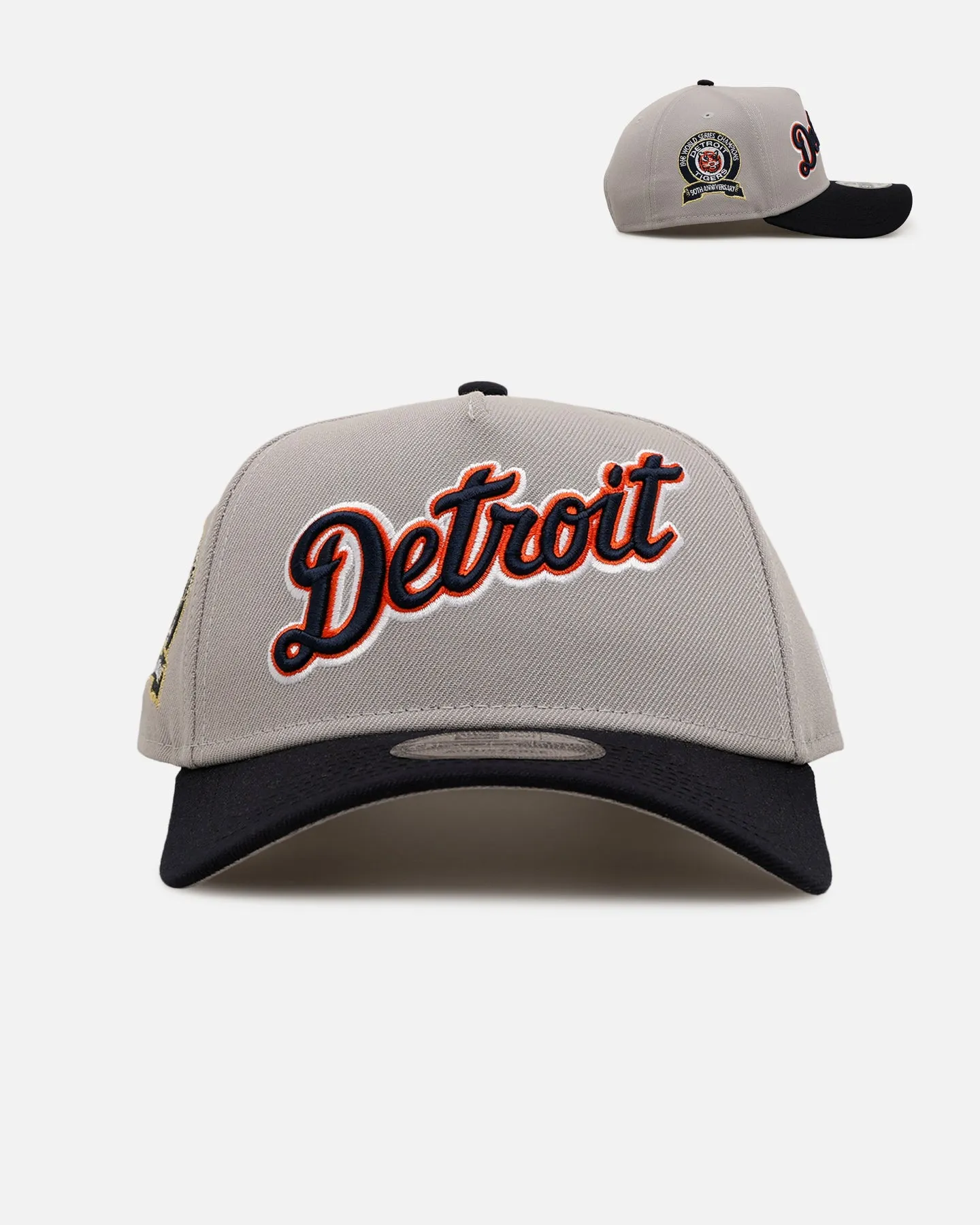 New Era Detroit Tigers 'Away Greys' 9FORTY A-Frame Snapback Grey sold by Culture Kings