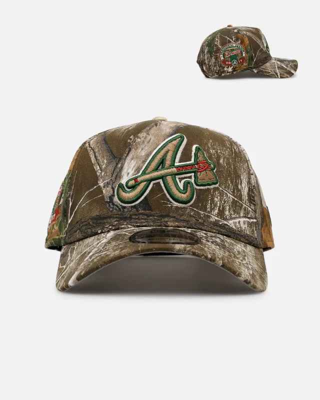 New Era Atlanta Braves 'Great Outdoors' 9FORTY A-Frame Snapback Camo sold by Culture Kings