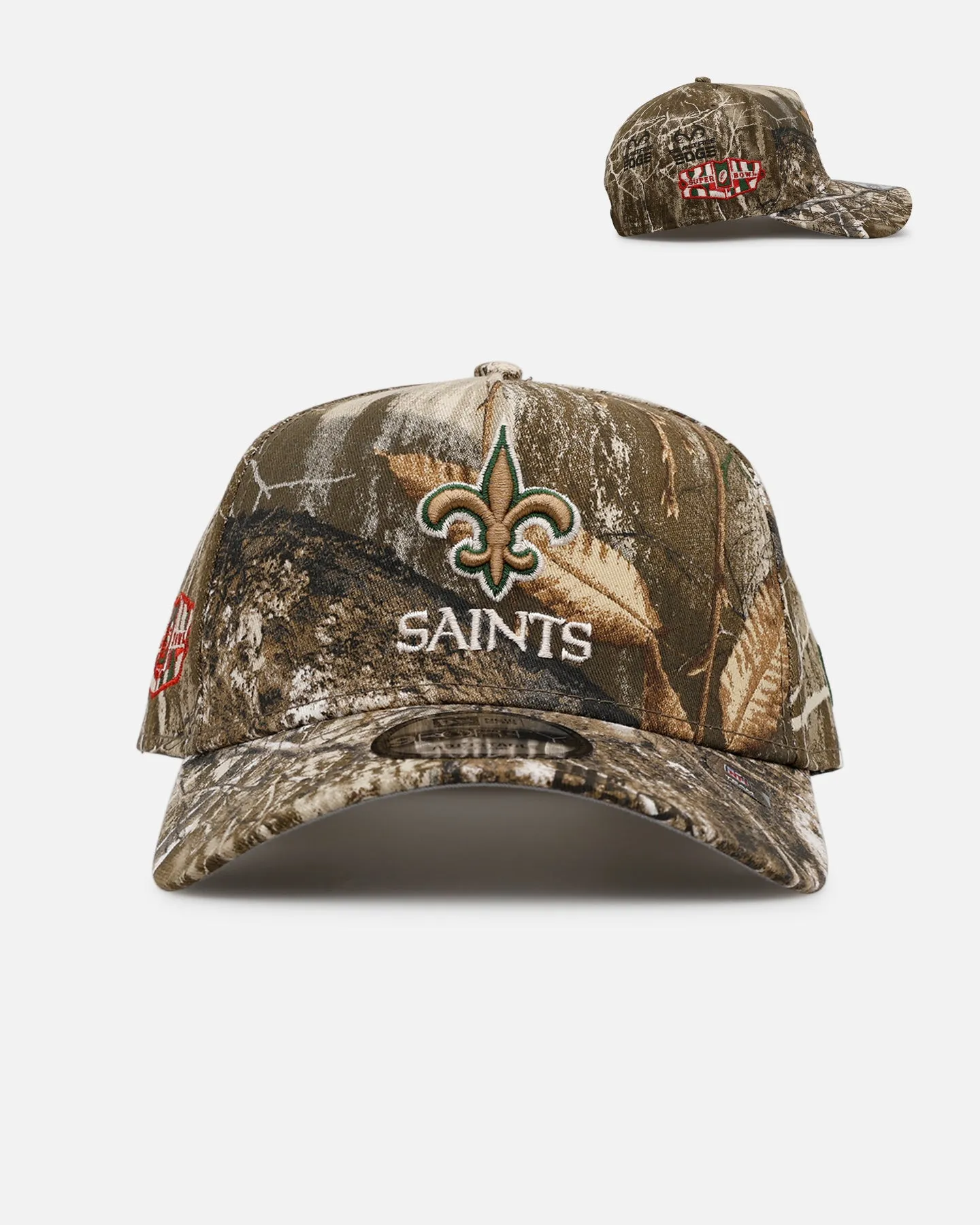 New Era New Orleans Saints 'Great Outdoors' 9FORTY A-Frame Snapback Camo sold by Culture Kings