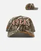New Era San Francisco 49ers 'Great Outdoors' 9FORTY A-Frame Snapback Camo sold by Culture Kings