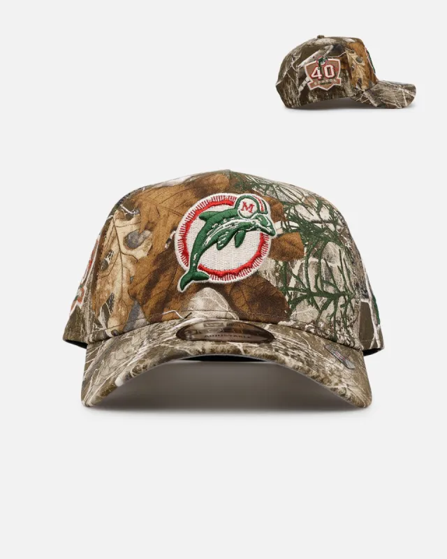 New Era Miami Dolphins 'Great Outdoors' 9FORTY A-Frame Snapback Camo sold by Culture Kings