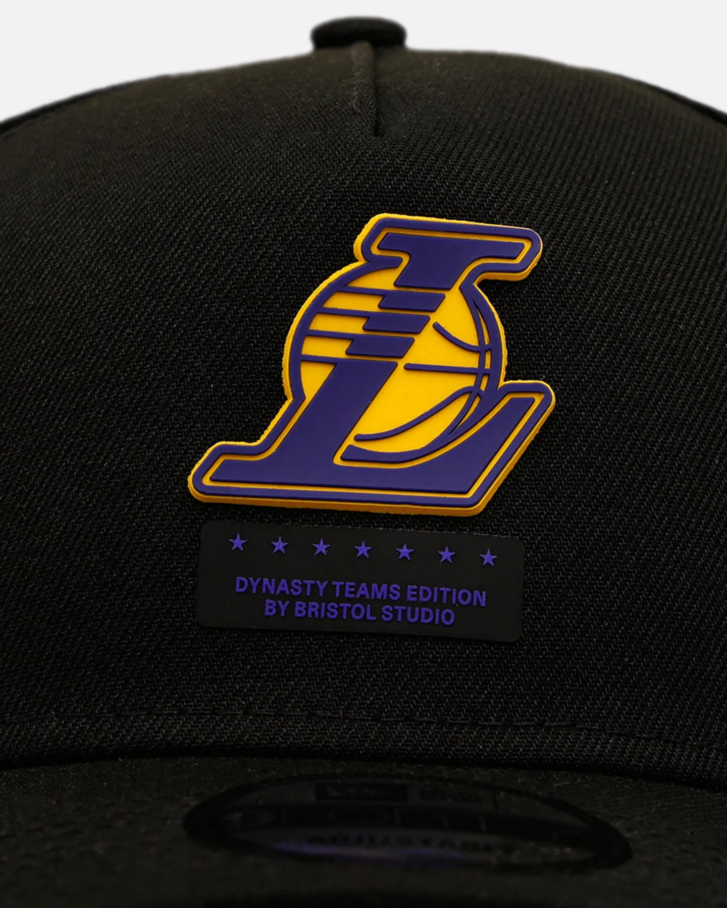 New Era X Bristol Studio Los Angeles Lakers 'Teams Edition' 9FORTY Snapback Black sold by Culture Kings product image thumbnail 5