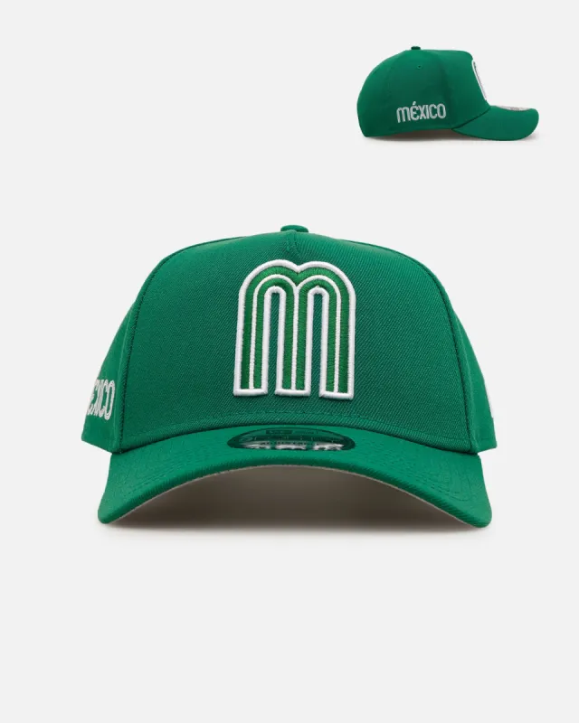 New Era Mexico National Baseball Team 'Mexico Polychromatic' 9FORTY A-Frame Snapback Kelly Green sold by Culture Kings