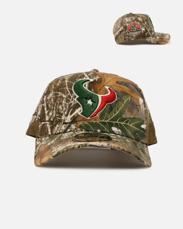 New Era Houston Texans 'Great Outdoors' 9FORTY A-Frame Snapback Camo sold by Culture Kings
