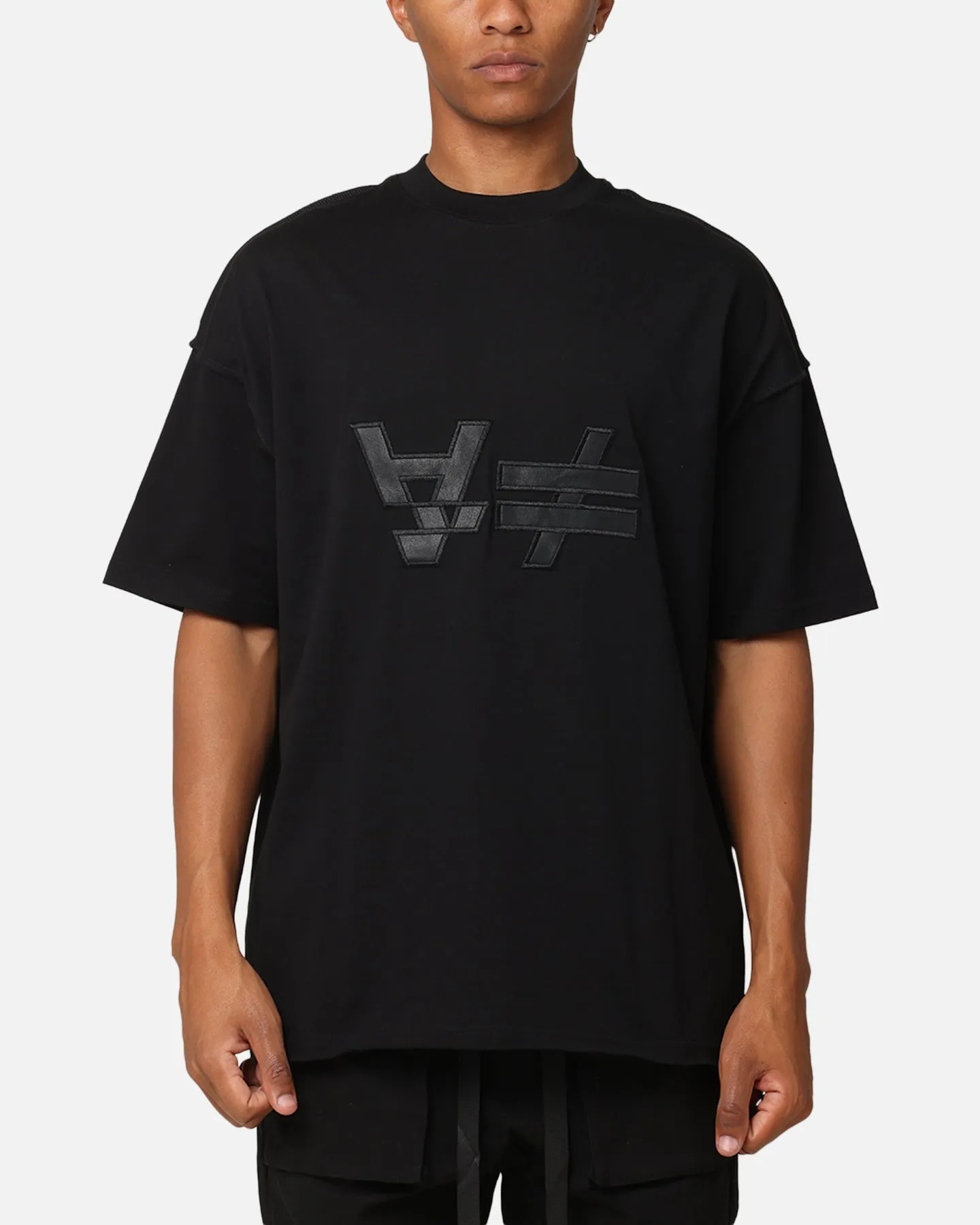 The Anti Order Symbolism Non Seam Oversized T-Shirt Black/Black sold by Culture Kings product image thumbnail 2