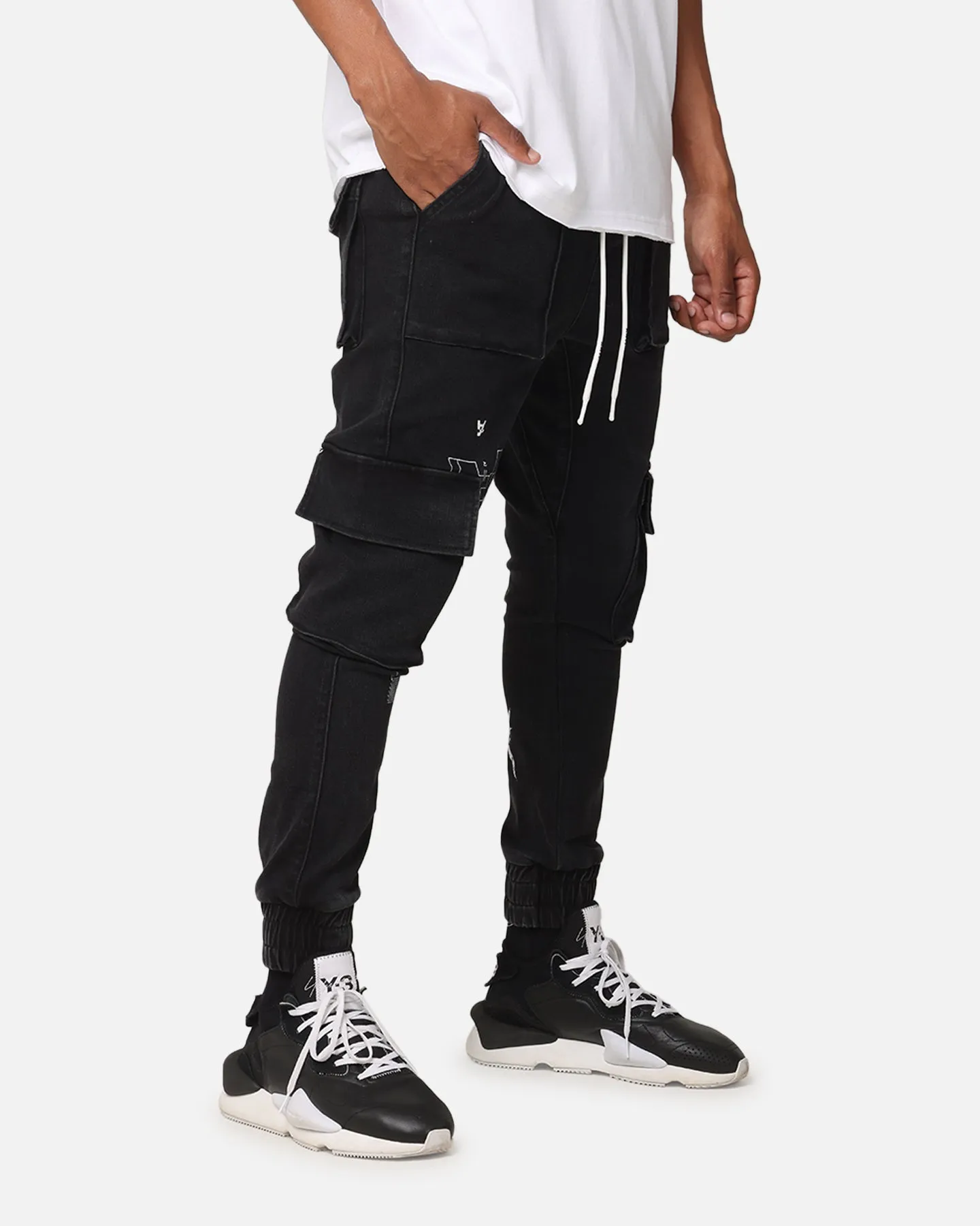 The Anti Order Blueprint Denim Joggers Vintage Black sold by Culture Kings product image thumbnail 5