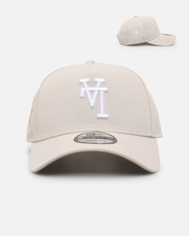 New Era Los Angeles Dodgers 'Upside Down LA Polychromatic' 9FORTY A-Frame Snapback Stone sold by Culture Kings