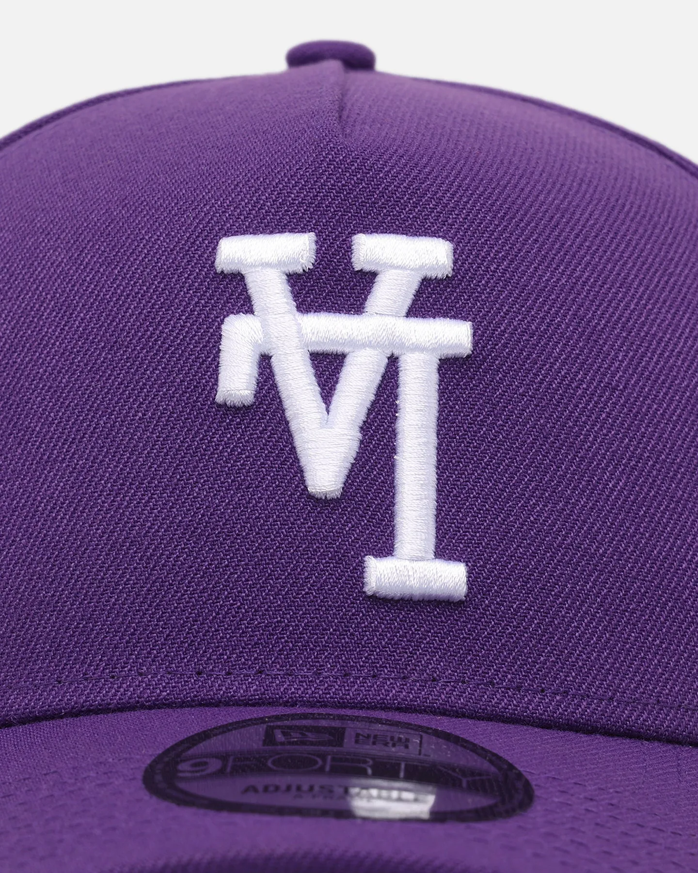 New Era Los Angeles Dodgers 'Upside Down LA Polychromatic' 9FORTY A-Frame Snapback Purple sold by Culture Kings product image thumbnail 5