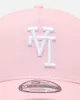 New Era Los Angeles Dodgers 'Upside Down LA Polychromatic' 9FORTY A-Frame Snapback Pink sold by Culture Kings