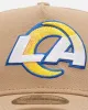 New Era Los Angeles Rams 'Tan Pink' 9FORTY A-Frame Snapback Tan sold by Culture Kings