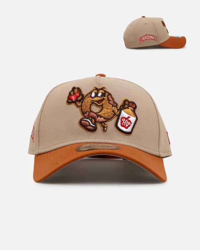 New Era Hudson Valley Renegades 'MILB Theme Night' 9FORTY A-Frame Snapback Tan sold by Culture Kings