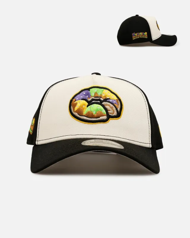New Era Biloxi Shuckers 'MILB Theme Night' 9FORTY A-Frame Snapback Chrome/Black sold by Culture Kings