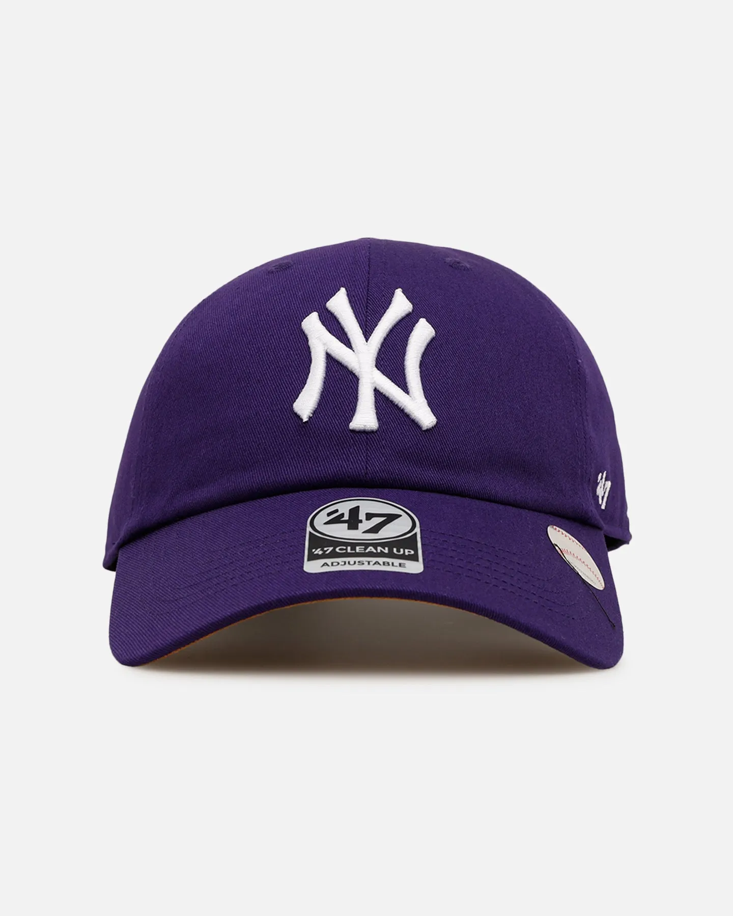 47 Brand New York Yankees 'Yankees Color Wheel' Suede Undervisor 47 Clean Up Strapback Purple sold by Culture Kings