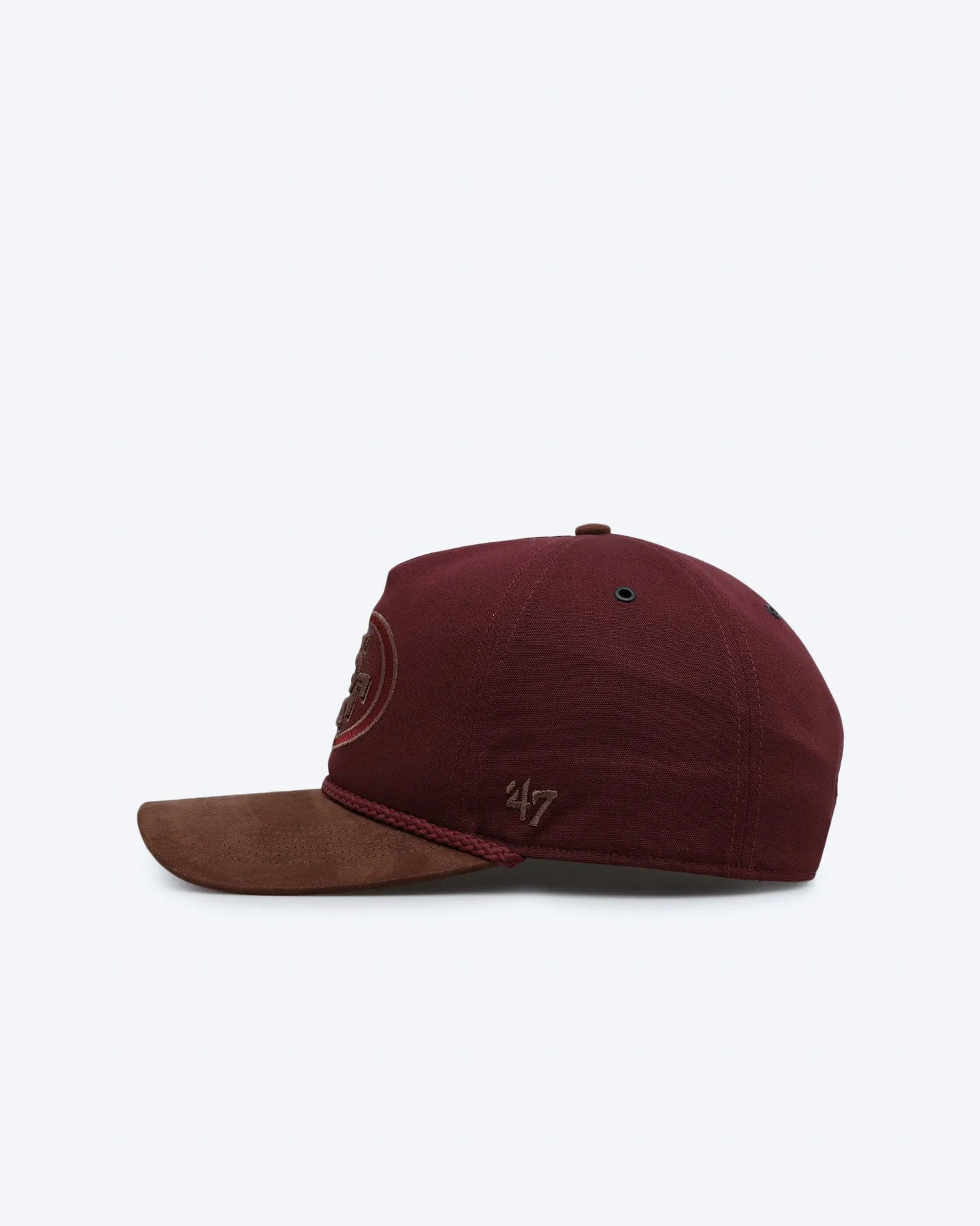 47 Brand San Francisco 49ers 'Cherry Pie' Hitch Snapback Dark Maroon sold by Culture Kings product image thumbnail 5