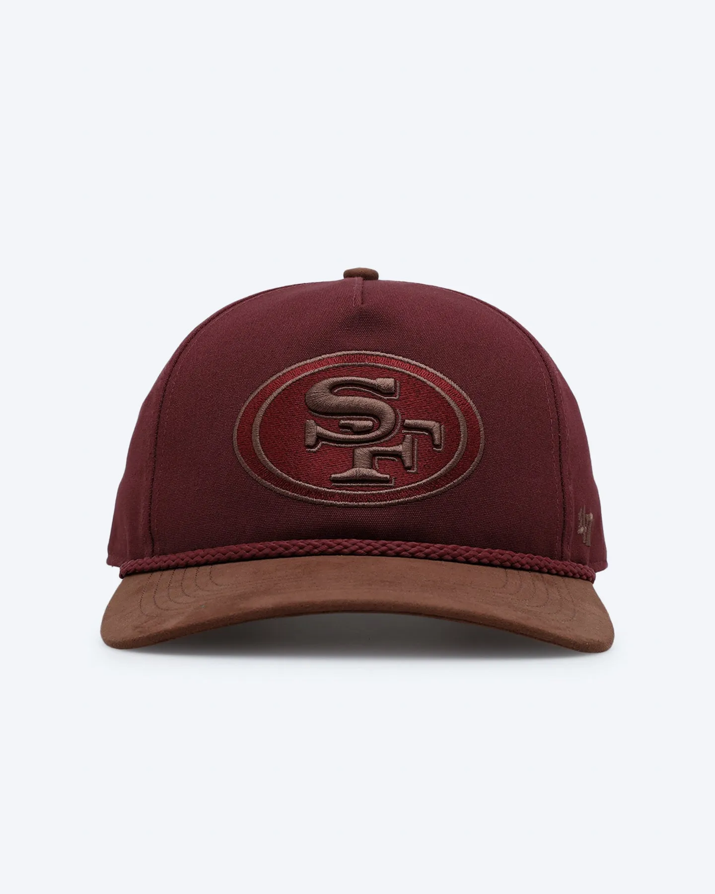 47 Brand San Francisco 49ers 'Cherry Pie' Hitch Snapback Dark Maroon sold by Culture Kings