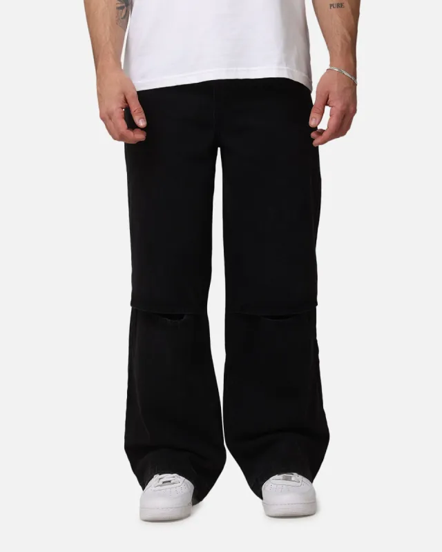 Saint Morta Covert Amplus Jeans Black Shadow sold by Culture Kings