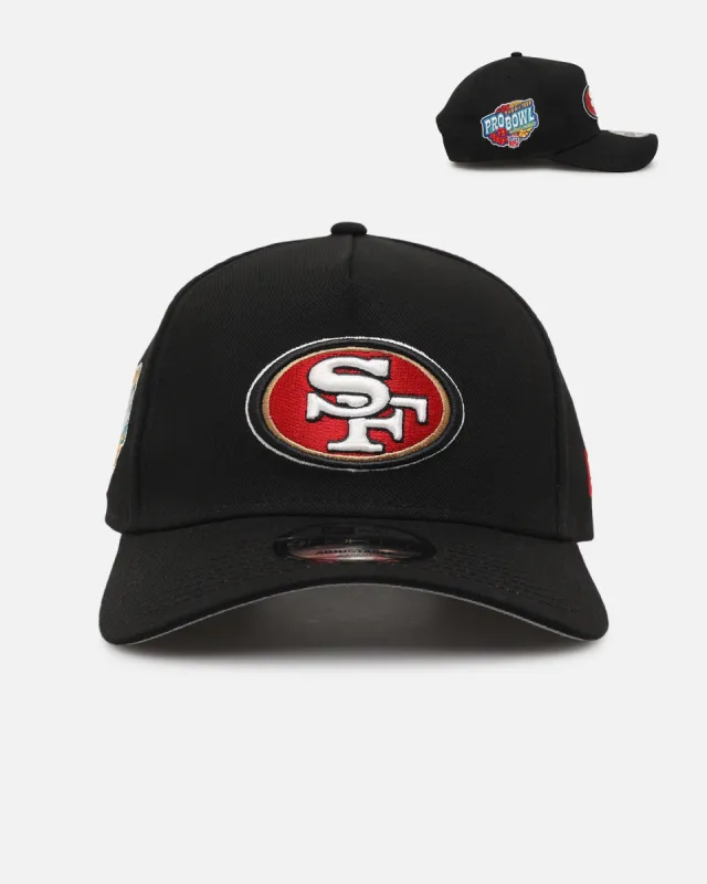 New Era San Francisco 49ers 'NFL City Originals 2.0' 9FORTY A-Frame Snapback Black sold by Culture Kings