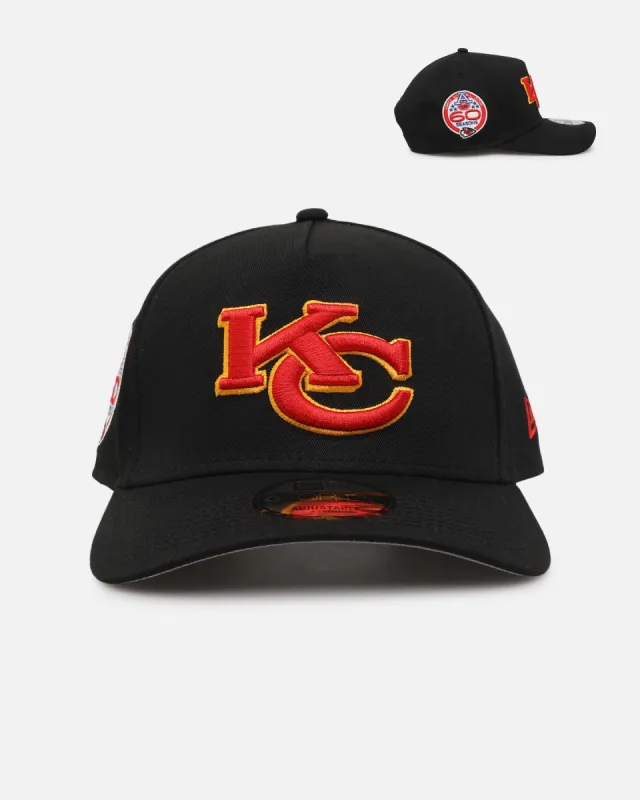 New Era Kansas City Chiefs 'NFL City Originals 2.0' 9FORTY A-Frame Snapback Black sold by Culture Kings