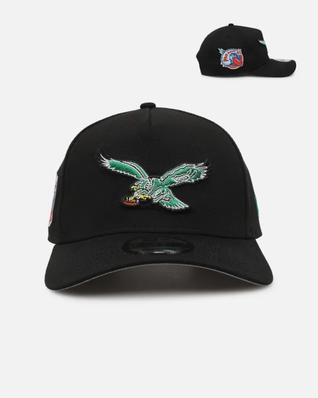 New Era Philadelphia Eagles 'NFL City Originals 2.0' 9FORTY A-Frame Snapback Black sold by Culture Kings