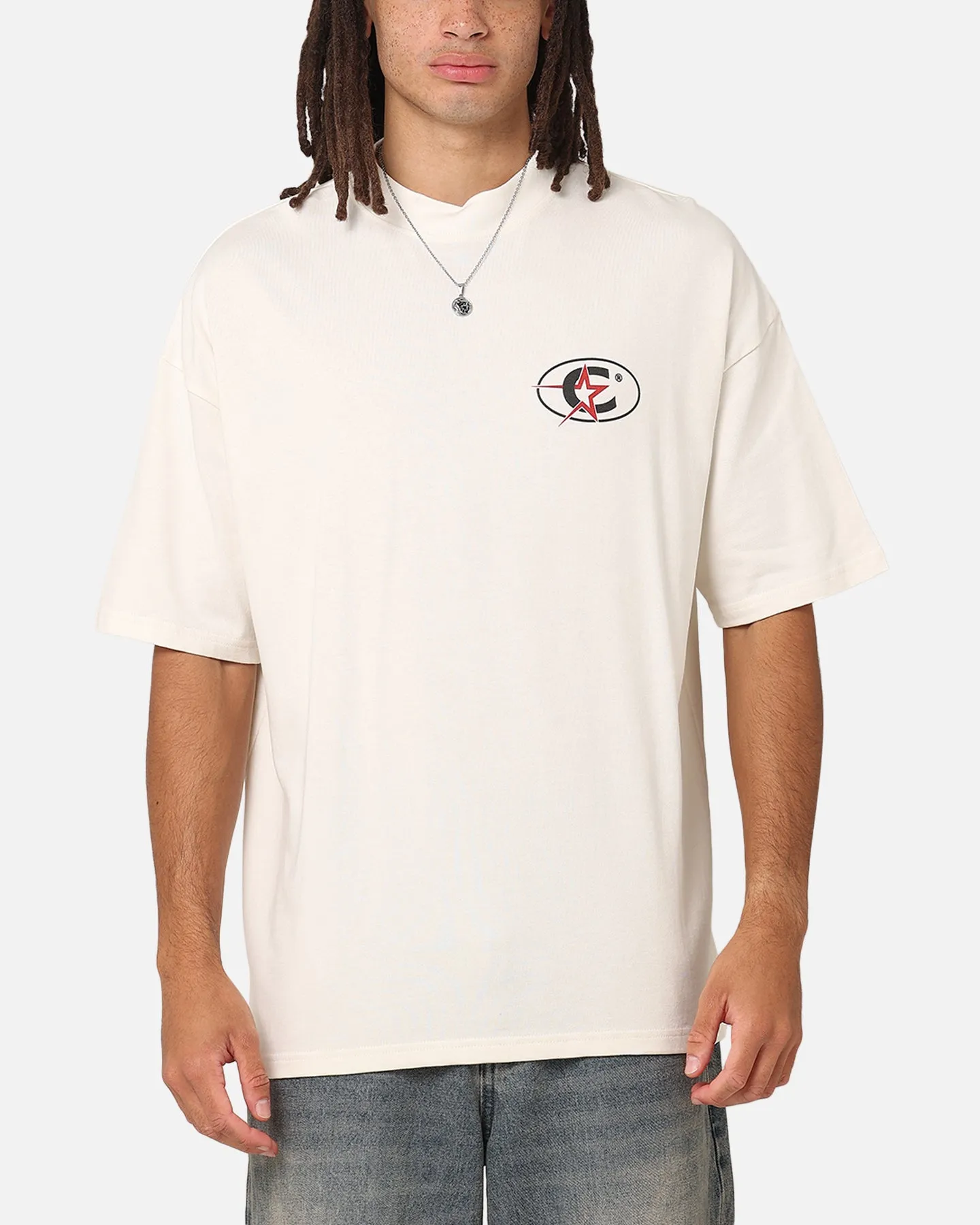 Carre C-Star Stack T-Shirt Off White sold by Culture Kings product image thumbnail 2