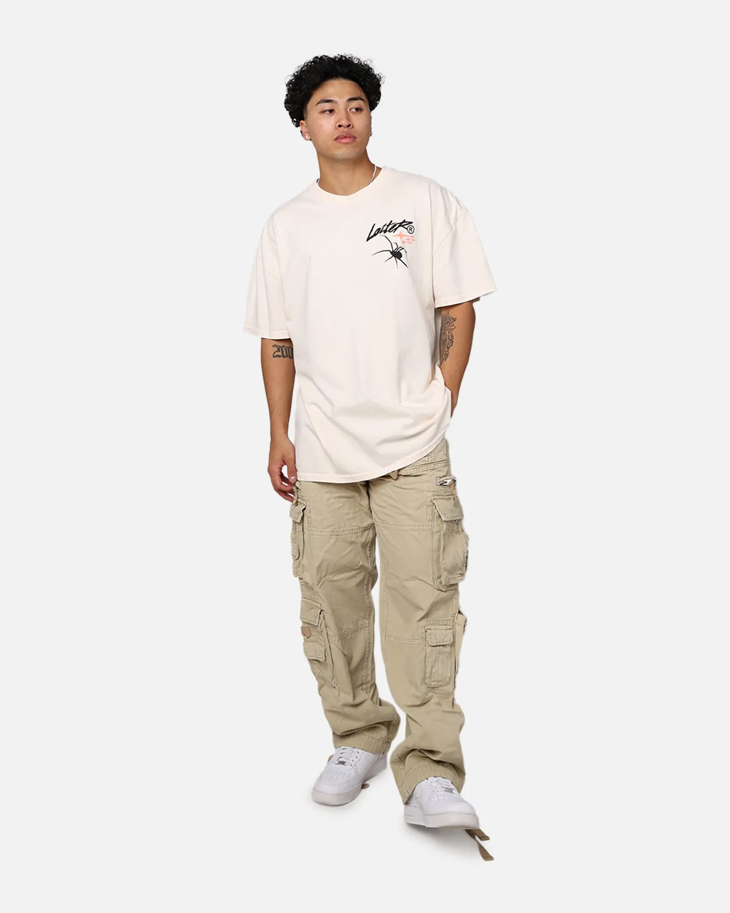 Loiter Tough Love T-Shirt Off White sold by Culture Kings product image thumbnail 3