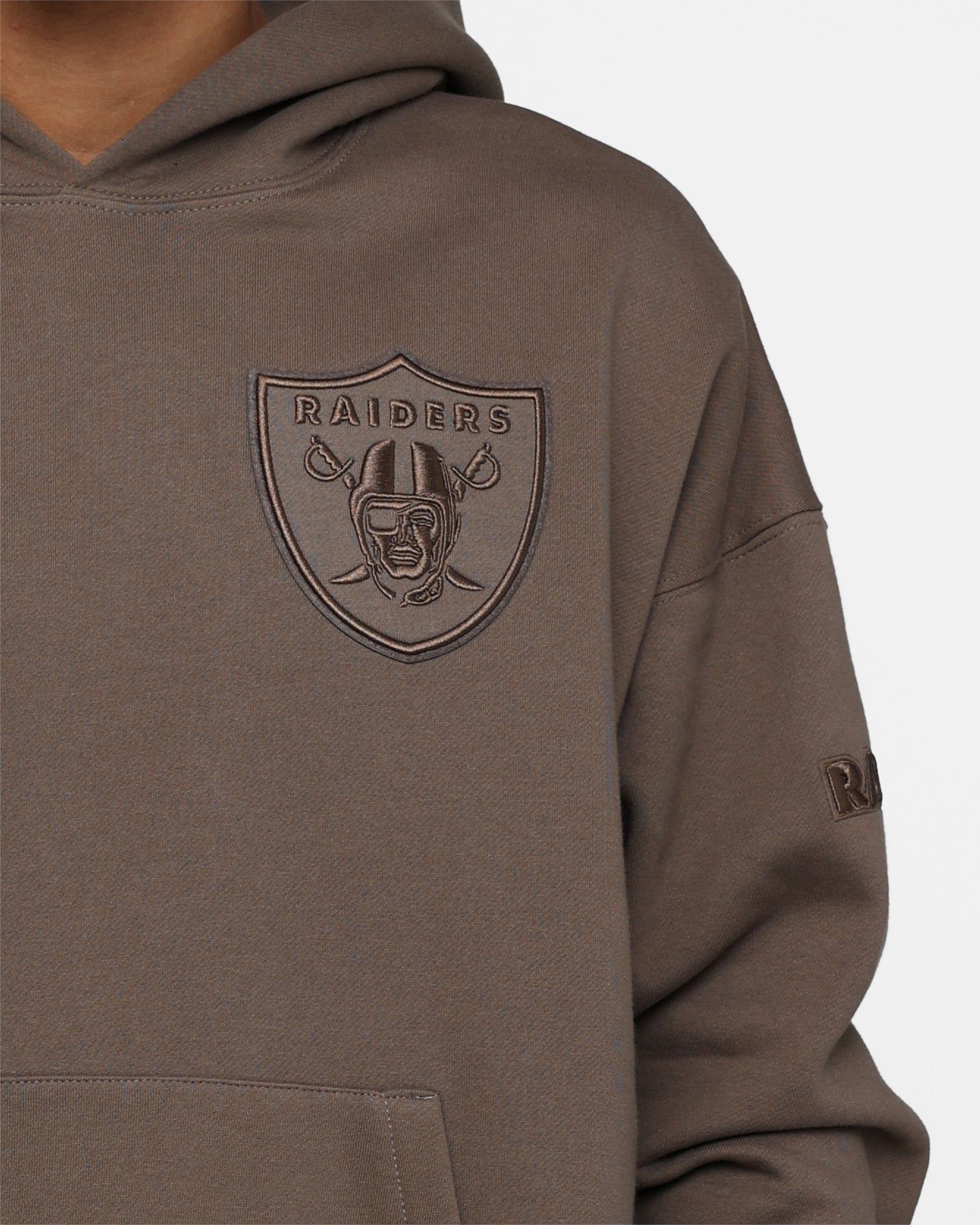 Pro Standard Las Vegas Raiders Neutral Hoodie Dark Taupe sold by Culture Kings product image thumbnail 3