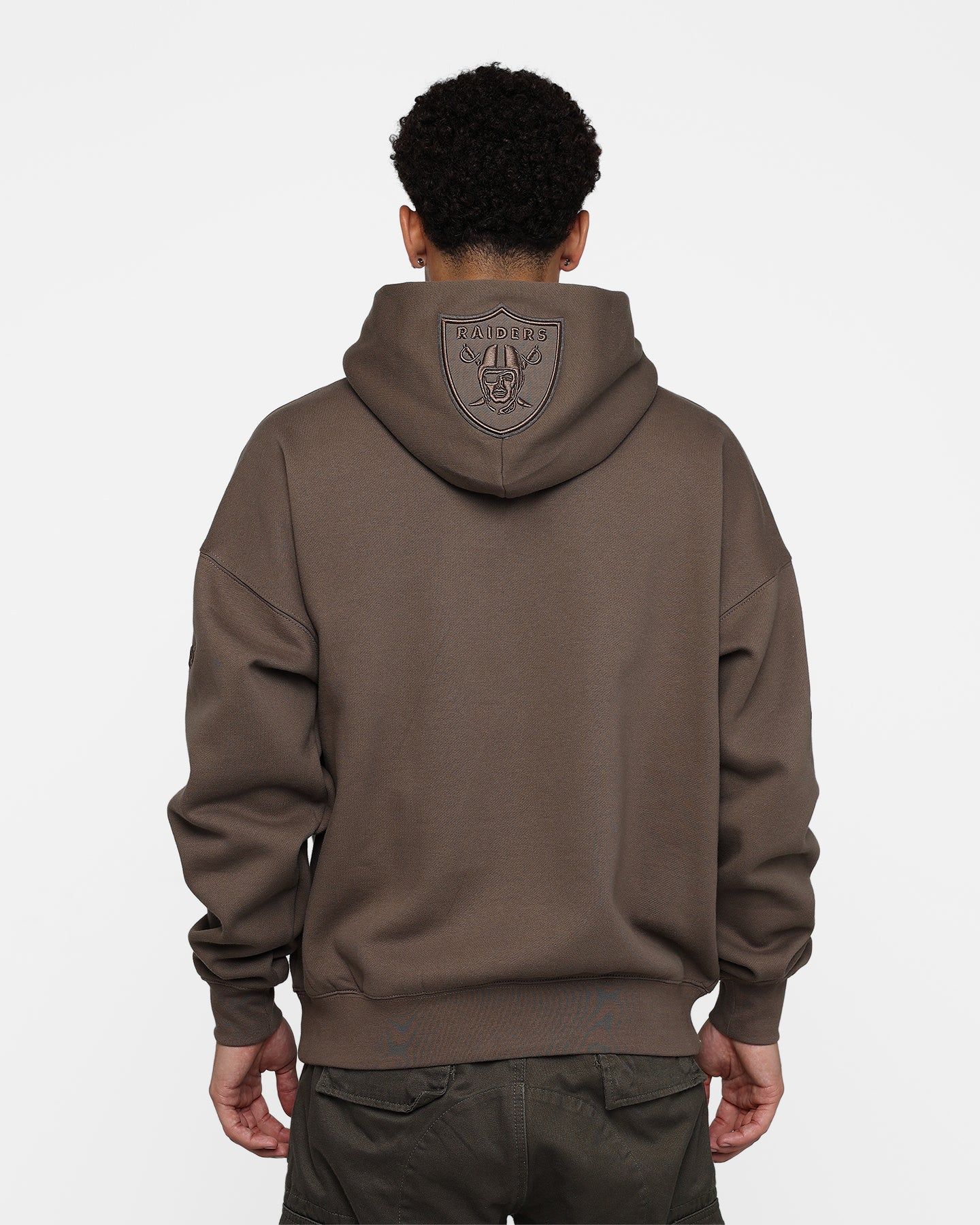 Pro Standard Las Vegas Raiders Neutral Hoodie Dark Taupe sold by Culture Kings product image thumbnail 4