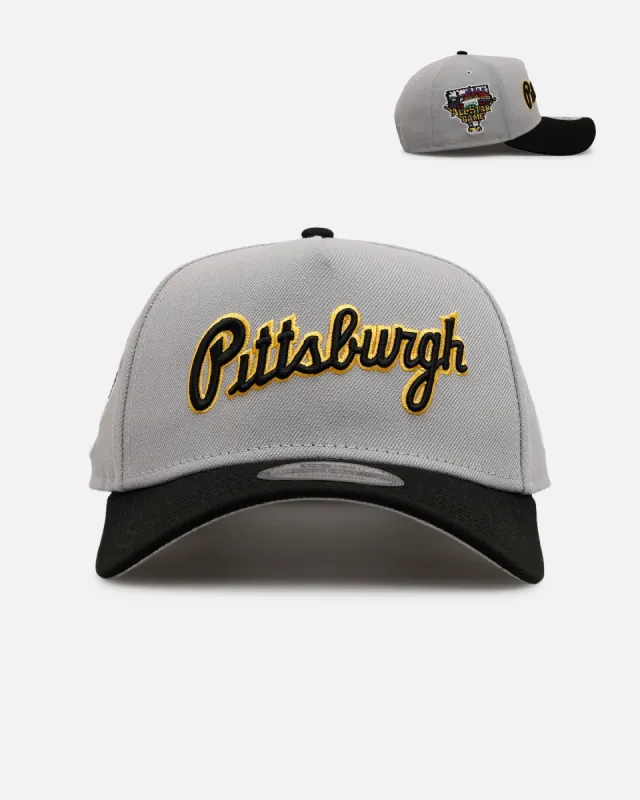 New Era Pittsburgh Pirates 'Away Greys' 9FORTY A-Frame Snapback Grey sold by Culture Kings