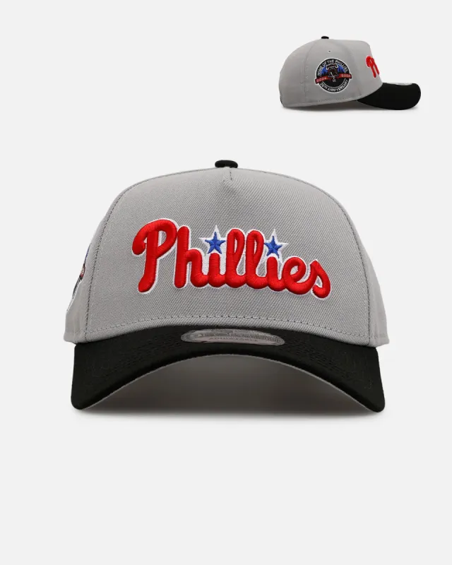 New Era Philadelphia Phillies 'Away Greys' 9FORTY A-Frame Snapback Grey made by New Era