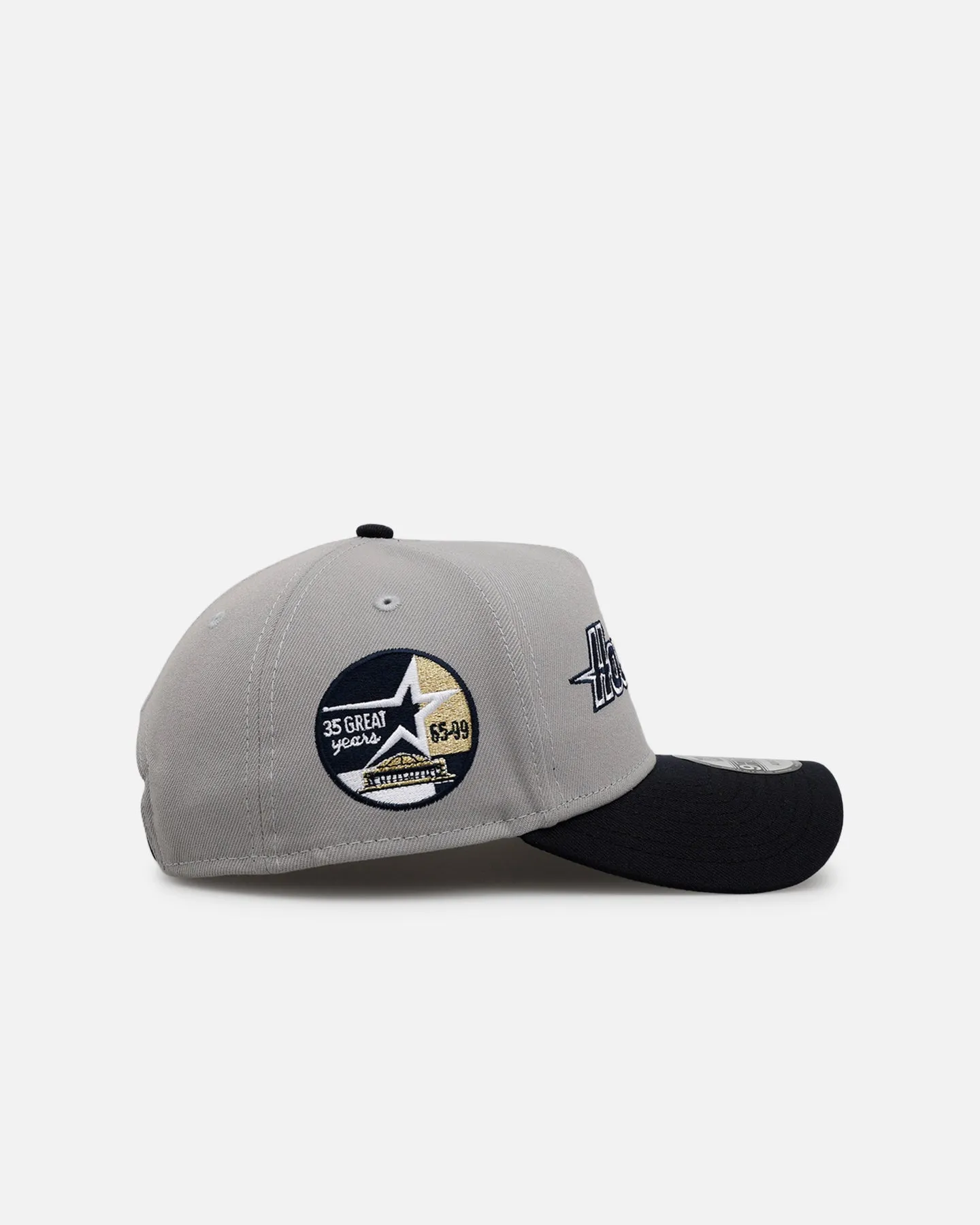 New Era Houston Astros 'Away Greys' 9FORTY A-Frame Snapback Grey sold by Culture Kings product image thumbnail 3