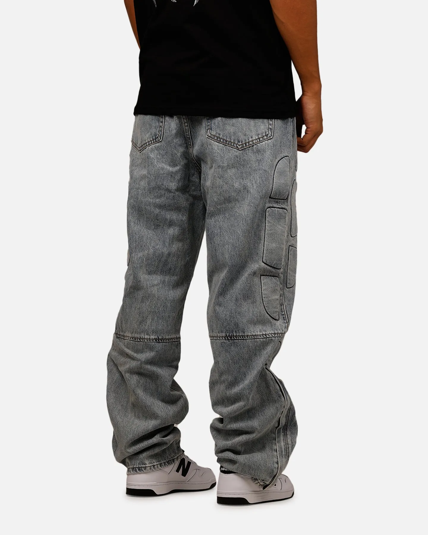 MNML Ultra Baggy Padded Denim Pants Blue sold by Culture Kings product image thumbnail 3