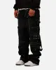 MNML Ultra Baggy Studd Cargo Denim Pants Black sold by Culture Kings