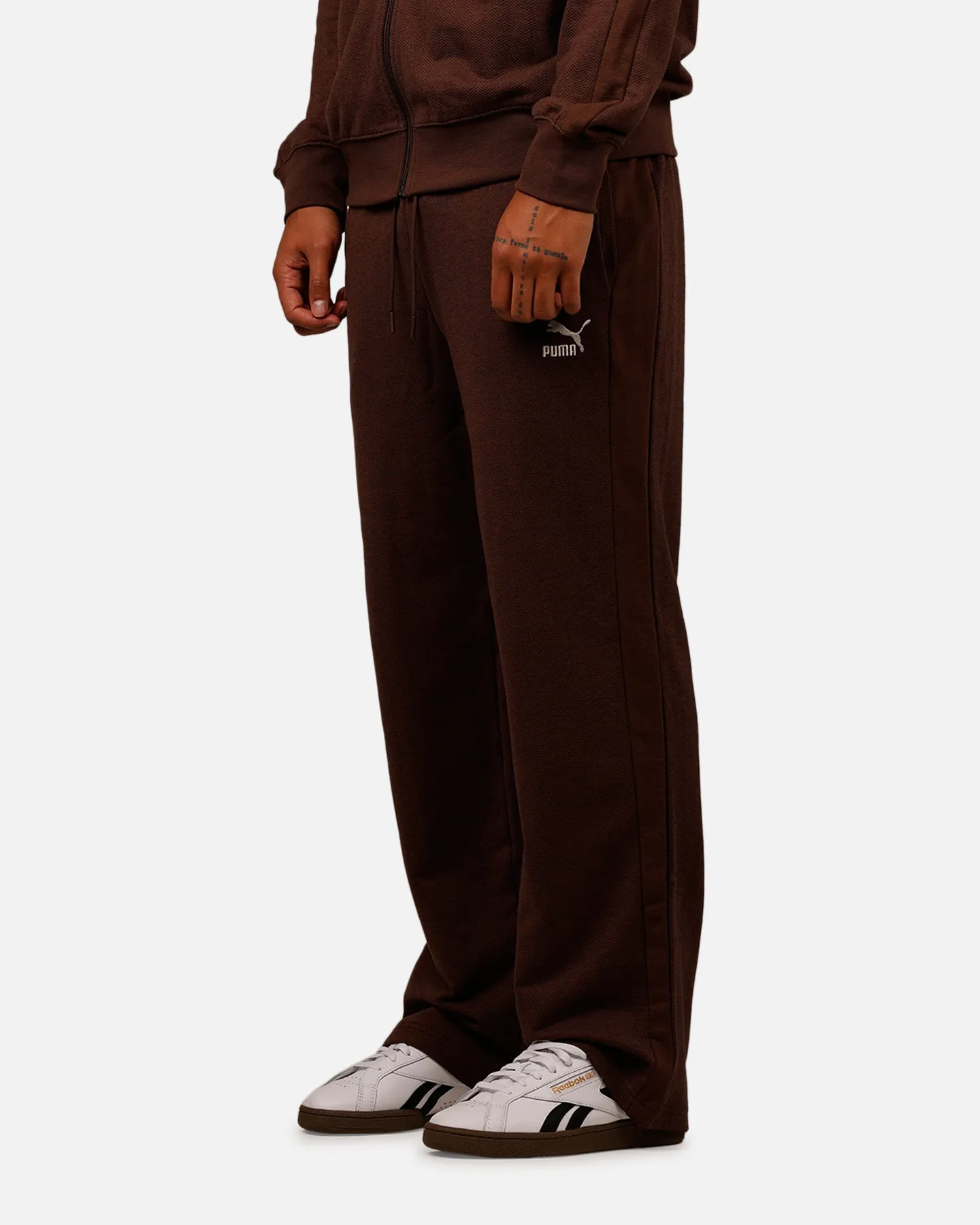 Puma T7 Track Pants Brown sold by Culture Kings product image thumbnail 4