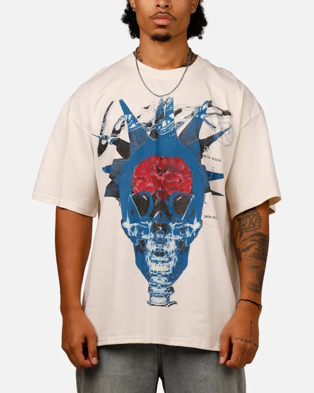 Loiter Brain Rot Vintage T-Shirt Off White sold by Culture Kings